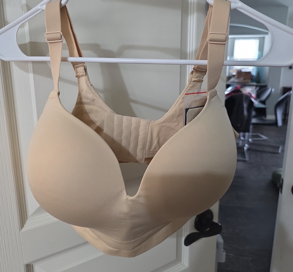 Truekind Everyday Smooth Support Bra - Nude